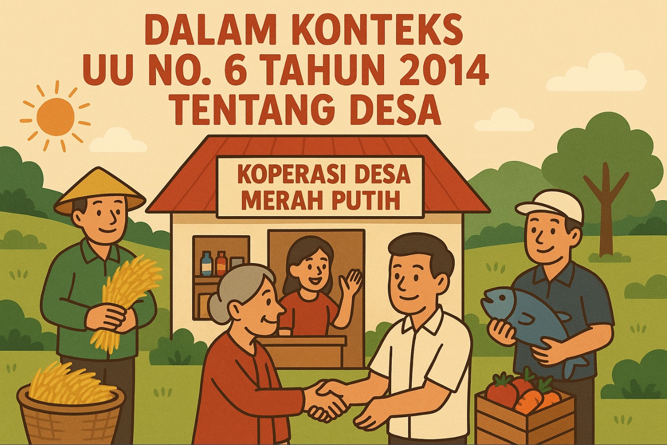 koperasi-desa-merah-putih-dalam-konteks-uu-no-6-tahun-2014-tentang-desa